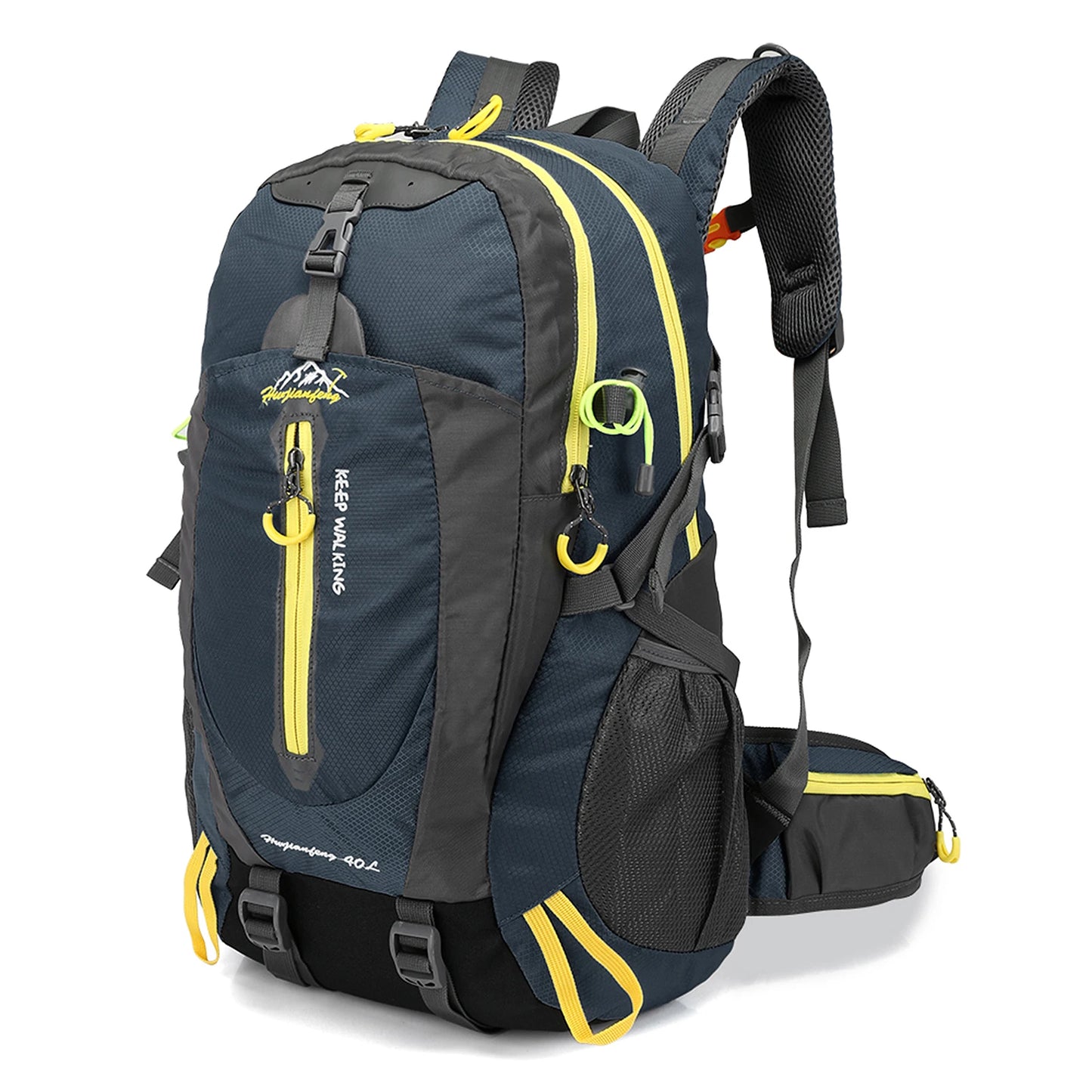 40L Unisex Water Resistant Travel Backpack Camping Hiking & Daypack