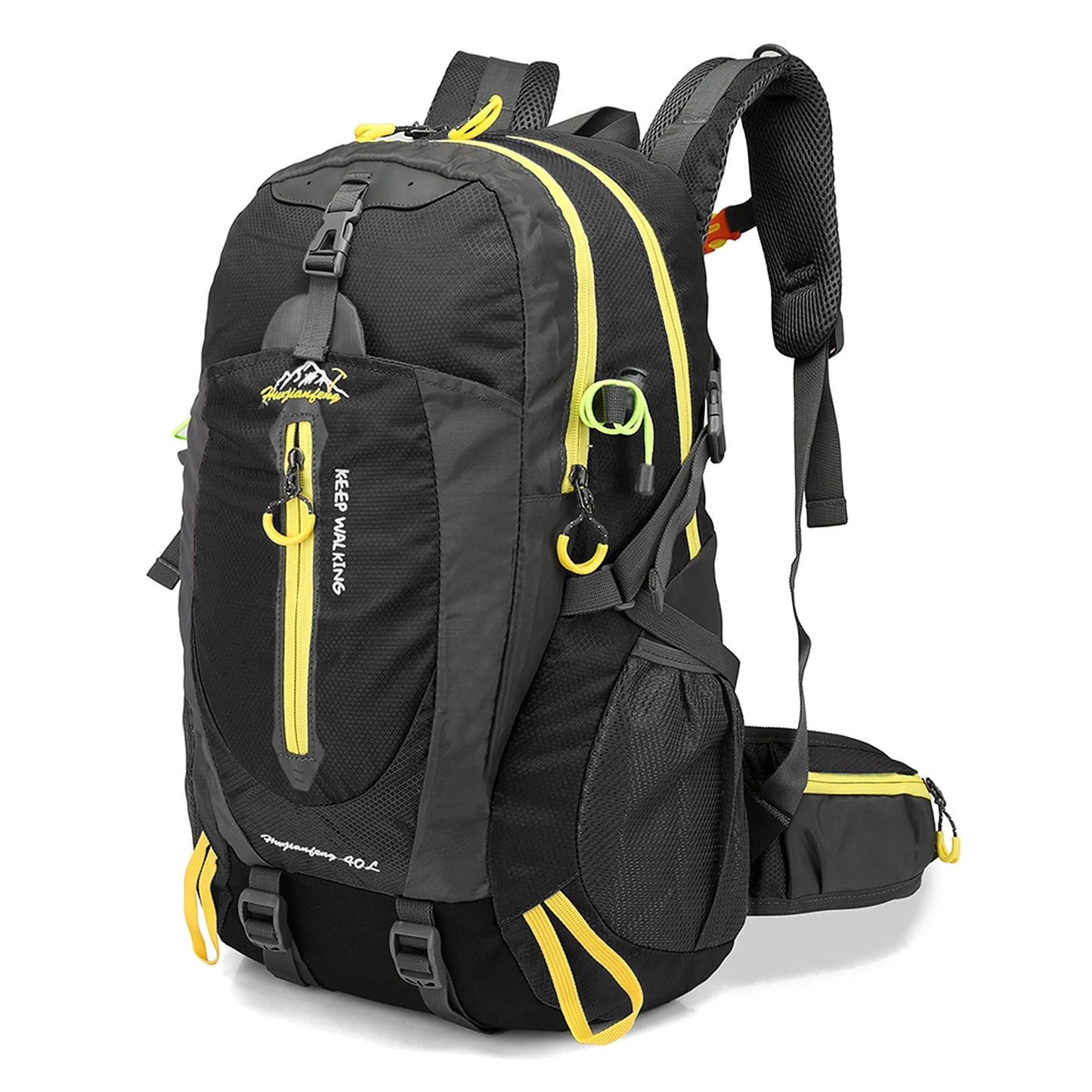 40L Unisex Water Resistant Travel Backpack Camping Hiking & Daypack