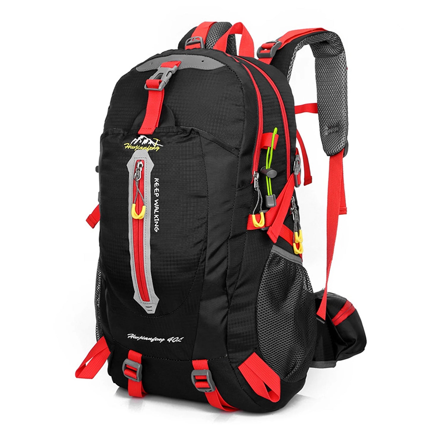 40L Unisex Water Resistant Travel Backpack Camping Hiking & Daypack