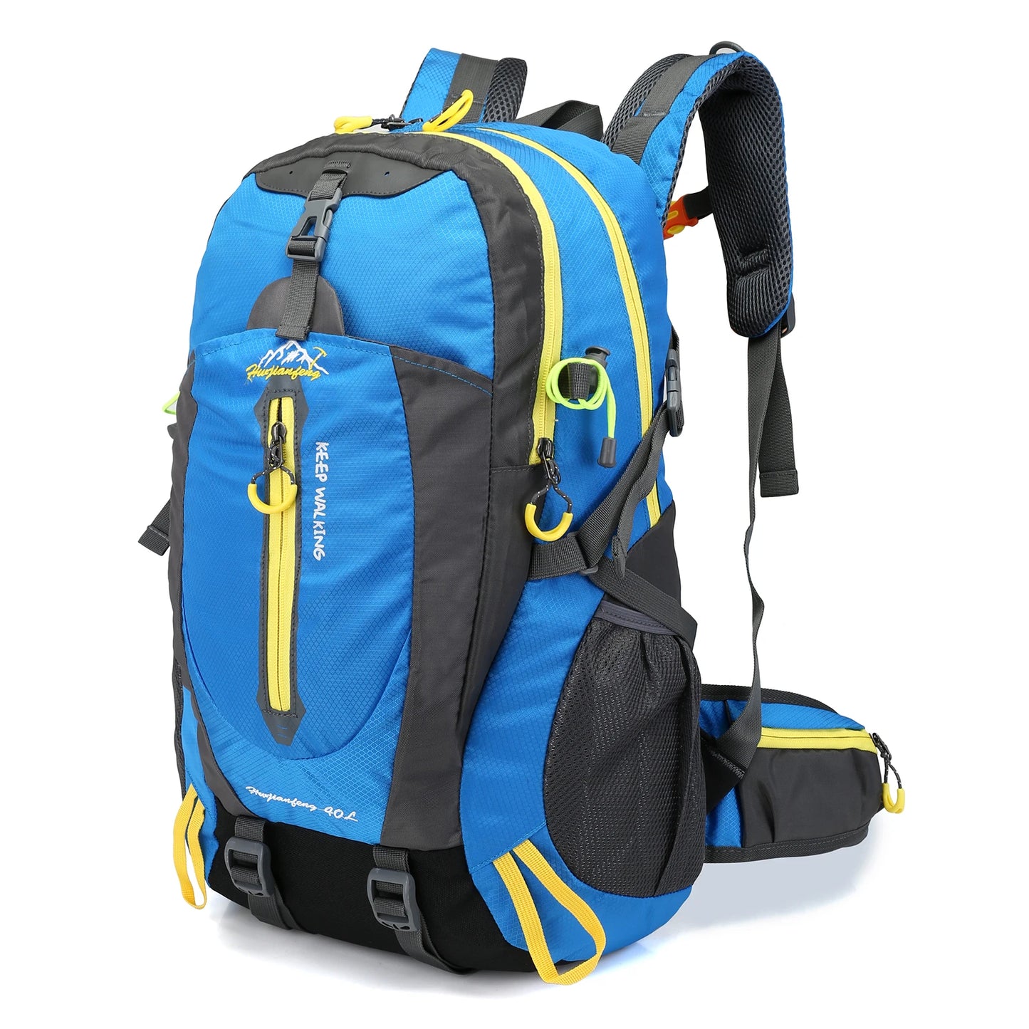40L Unisex Water Resistant Travel Backpack Camping Hiking & Daypack