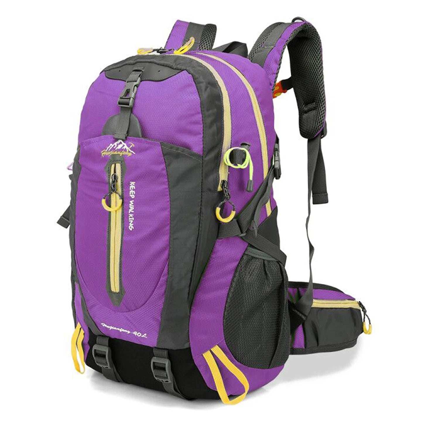 40L Unisex Water Resistant Travel Backpack Camping Hiking & Daypack