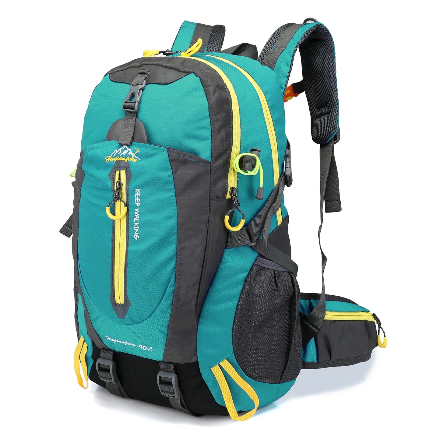 40L Unisex Water Resistant Travel Backpack Camping Hiking & Daypack