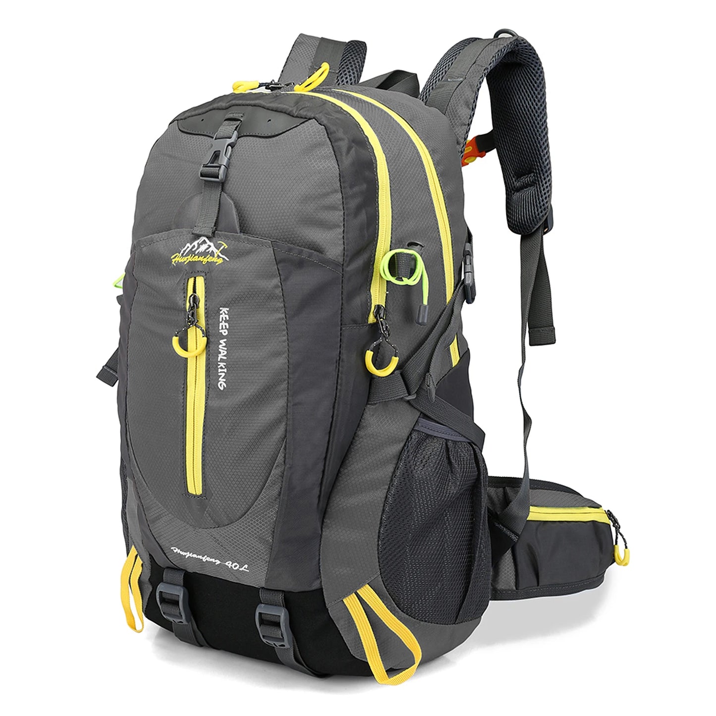 40L Unisex Water Resistant Travel Backpack Camping Hiking & Daypack
