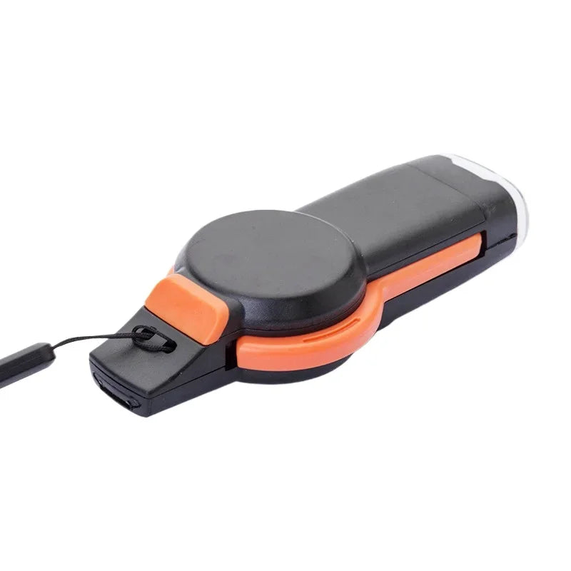 7-in-1 Multi-functional Outdoor Survival Whistle, Compass, Light, Strap