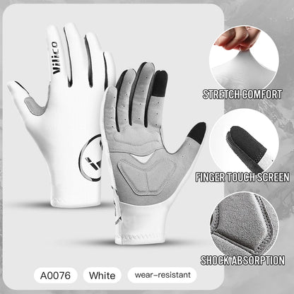 Touch Screen Long Full Fingered Gel Multi-Purpose Sport Gloves