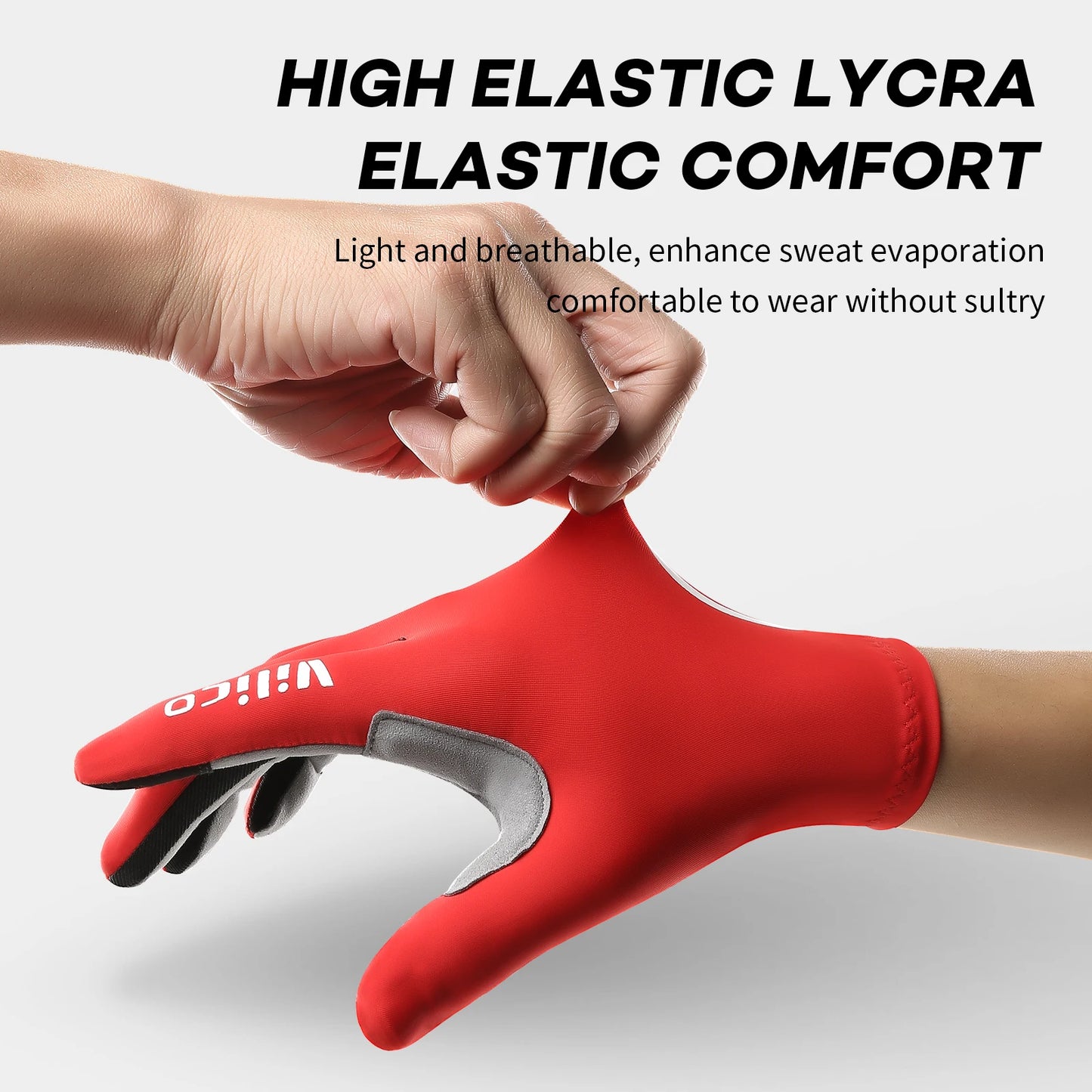 Touch Screen Long Full Fingered Gel Multi-Purpose Sport Gloves