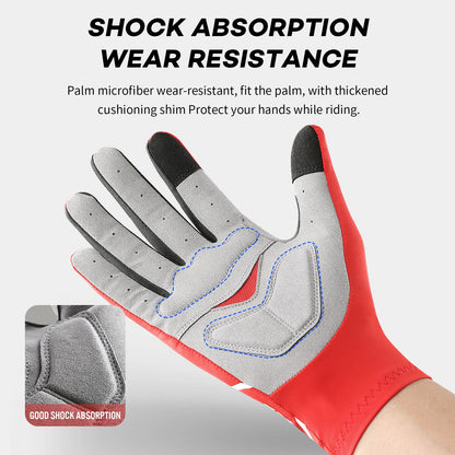 Touch Screen Long Full Fingered Gel Multi-Purpose Sport Gloves