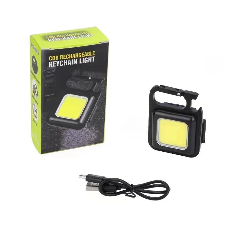 Portable Rechargable Keychain Camping Mini LED Light